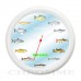 Relógio de Parede Modelo - PESCA - Peixes de Água Doce 